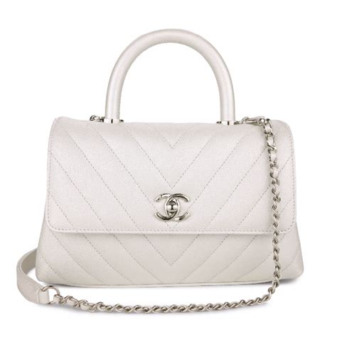 chanel bag white|chanel pre owned bags.